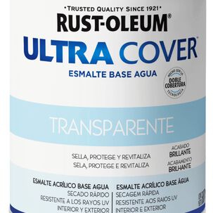 Esmalte Al Agua Ultra Cover 946ml Transparente Rust Oleum